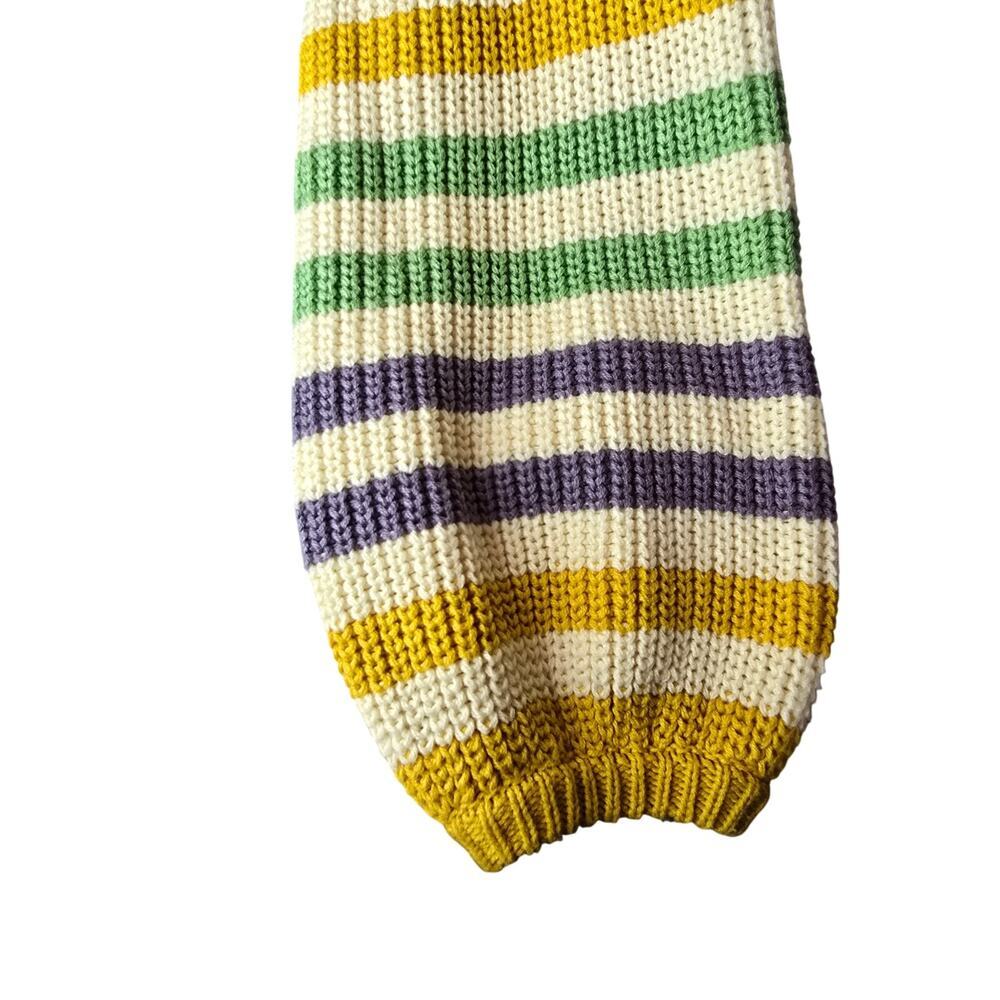 BLANK PAIGE MULTI COLORED STRIPED KNIT SWEATER WOMENS MEDIUM EXCELLENT - Picture 4 of 4